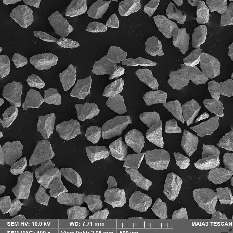 Crushed Cast Tungsten Carbide Powder for Impact Applications Fracture Toughness 4.5MPa.m1/2 and Impact Toughness 6.0J/cm2